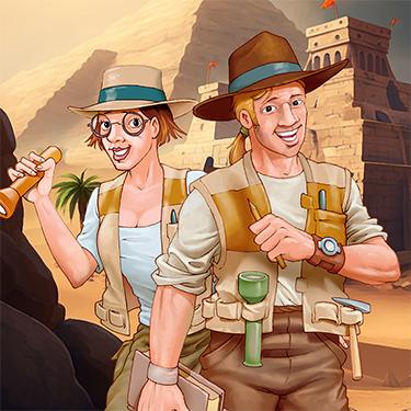 Match 3 Games - Ancient Relics - Egypt
