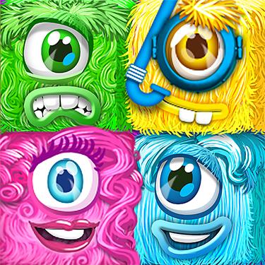 Match 3 Games - Fuzzy Flip