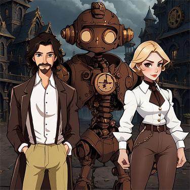 Match 3 Games - Gaslamp Cases 9 - The Ghost of Automaton City