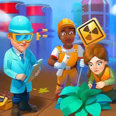 Time Management Games - Rescue Team - Attack of the Atom Collector's Edition
