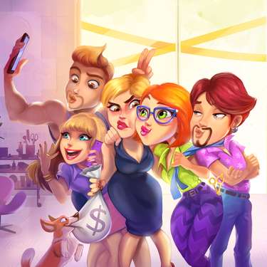 Time Management Games - Sally's Salon - Kiss & Make-Up Collector's Edition
